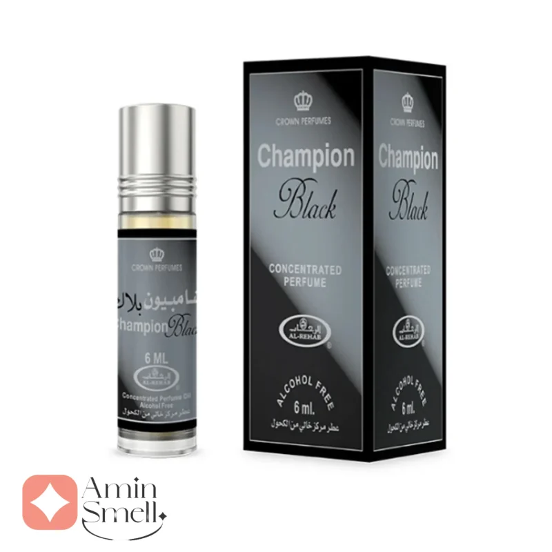 عطر مردانه چمپیون بلک الرحاب 6 میل