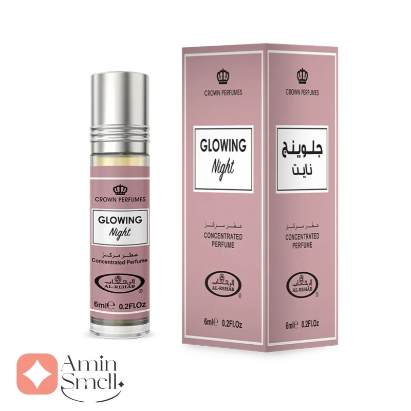 عطر زنانه گِلُوینگ نایت الرحاب 6 میل