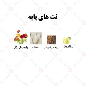 ادکلن زنانه جنون ساتین رصاصی