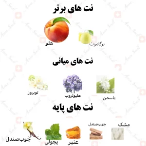 ادکلن زنانه کان مختلفا فور هر رصاصی