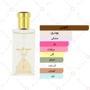 ادکلن زنانه عود ال ابیض رصاصی