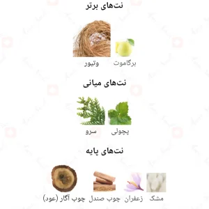 ادکلن یونیسکس وتیور اجمل