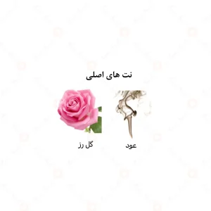 ادکلن مردانه عود و رز الرحاب 50 میل