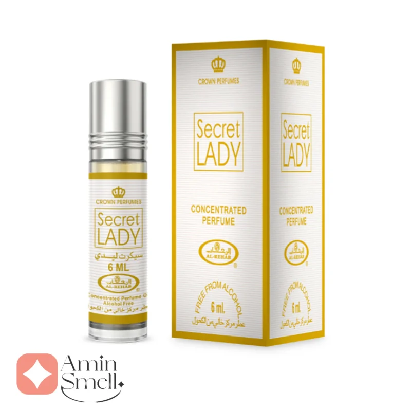 عطر زنانه سکرت لیدی الرحاب 6 میل