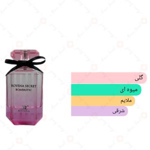 ادکلن زنانه سکرت بمباستیک روونا 