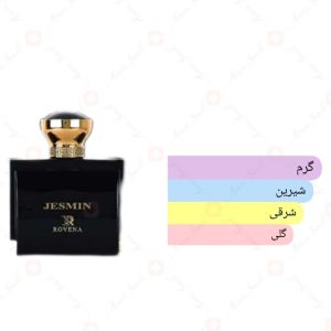 ادکلن زنانه جاسمین روونا 