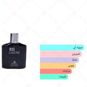 ادکلن مردانه مینت بلک لیجن روونا 
