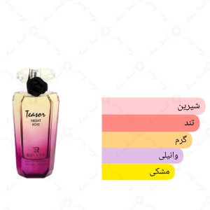 ادکلن زنانه نایت رز روونا 
