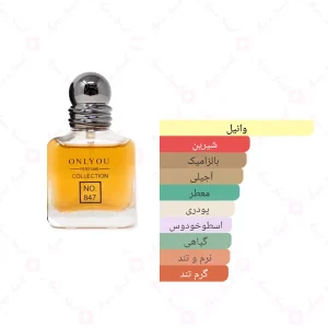 ادکلن مردانه انلی یو 847 آرمانی امپريو 30 میل