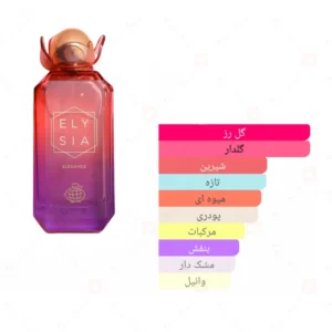 ادکلن زنانه الیسیا الگانس فرگرنس ورد