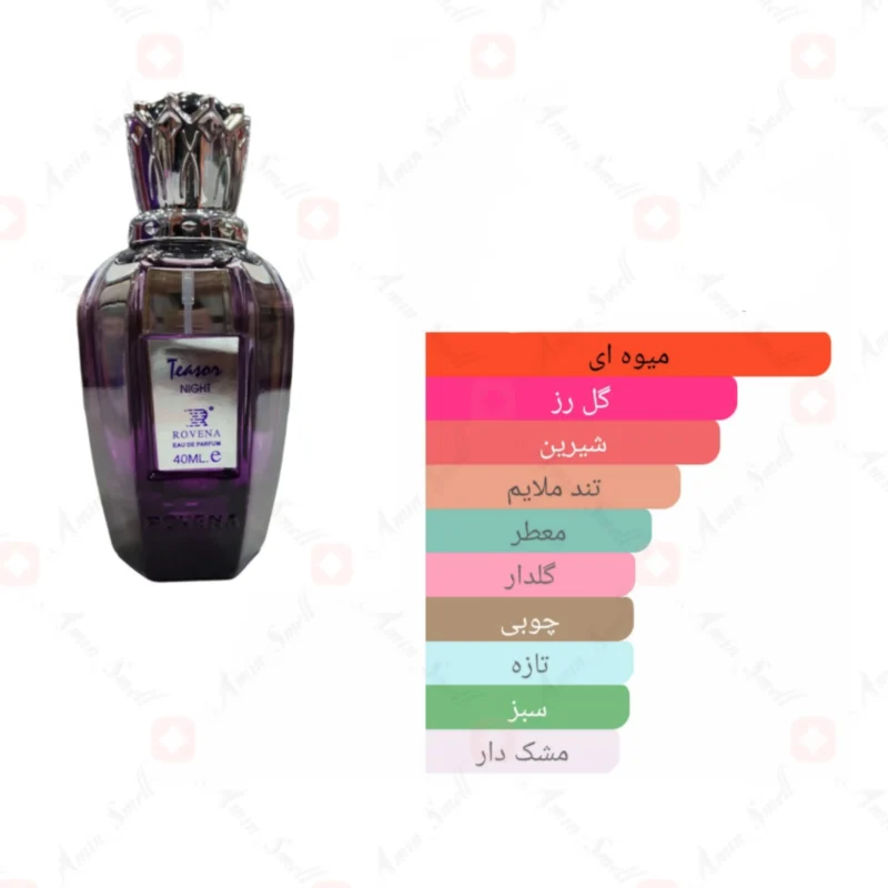 ادکلن زنانه تزور نایت روونا 40 میل