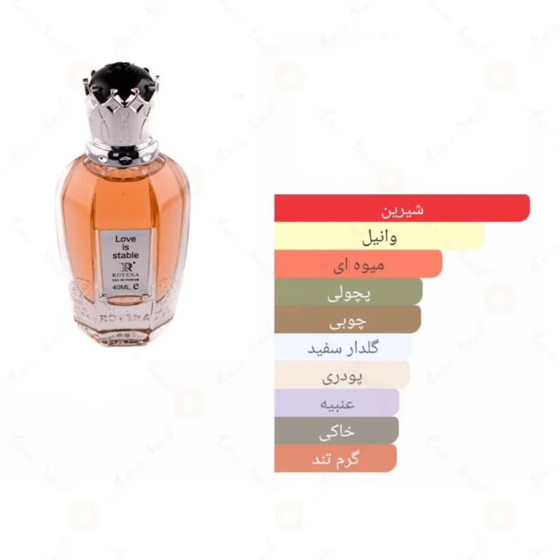 ادکلن زنانه لاو ایز استیبل روونا 40 میل